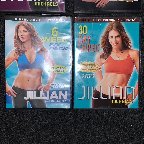 Jillian Michaels workout videos-pack of 4 - Picture 3 of 3